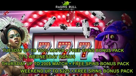 raging bull casino daily free spins